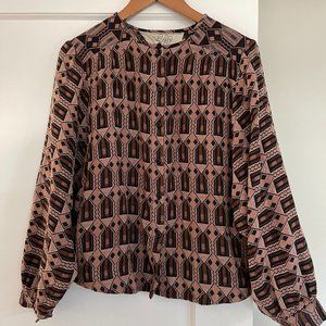 Ace & Jig Birdie Blouse in Dogwood, S